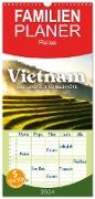 Familienplaner 2024 - Vietnam - Das Land der Morgenröte. mit 5 Spalten (Wandkalender, 21 x 45 cm) CALVENDO