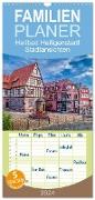 Familienplaner 2024 - Heilbad Heiligenstadt Stadtansichten mit 5 Spalten (Wandkalender, 21 x 45 cm) CALVENDO