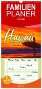 Familienplaner 2024 - Hawaii - Ein tropisches Paradies. mit 5 Spalten (Wandkalender, 21 x 45 cm) CALVENDO