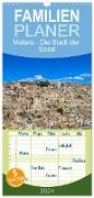 Familienplaner 2024 - Matera - Die Stadt der Sassi mit 5 Spalten (Wandkalender, 21 x 45 cm) CALVENDO