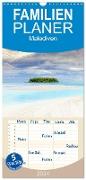 Familienplaner 2024 - Malediven, Perle im Indischen Ozean mit 5 Spalten (Wandkalender, 21 x 45 cm) CALVENDO