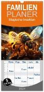 Familienplaner 2024 - Magische Insekten mit 5 Spalten (Wandkalender, 21 x 45 cm) CALVENDO