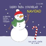 Navidad - Libro para colorear para niños a partir de 3 años