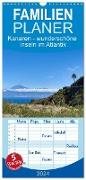 Familienplaner 2024 - Kanaren - wunderschöne Inseln im Atlantik mit 5 Spalten (Wandkalender, 21 x 45 cm) CALVENDO