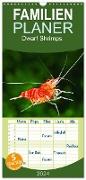 Familienplaner 2024 - Dwarf Shrimps mit 5 Spalten (Wandkalender, 21 x 45 cm) CALVENDO