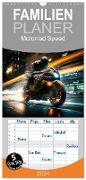 Familienplaner 2024 - Motorrad Speed mit 5 Spalten (Wandkalender, 21 x 45 cm) CALVENDO