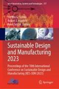 Sustainable Design and Manufacturing 2023