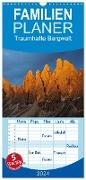 Familienplaner 2024 - Traumhafte Bergwelt Kalender mit 5 Spalten (Wandkalender, 21 x 45 cm) CALVENDO