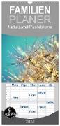 Familienplaner 2024 - Naturjuwel Pusteblume mit 5 Spalten (Wandkalender, 21 x 45 cm) CALVENDO