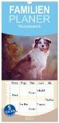 Familienplaner 2024 - Hundeseele mit 5 Spalten (Wandkalender, 21 x 45 cm) CALVENDO