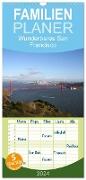 Familienplaner 2024 - Wunderbares San Francisco mit 5 Spalten (Wandkalender, 21 x 45 cm) CALVENDO