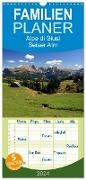 Familienplaner 2024 - Alpe di Siusi - Seiser Alm mit 5 Spalten (Wandkalender, 21 x 45 cm) CALVENDO