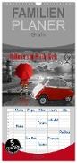 Familienplaner 2024 - Oldtimer und Pin-Up Girls by Mausopardia mit 5 Spalten (Wandkalender, 21 x 45 cm) CALVENDO