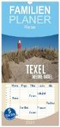 Familienplaner 2024 - Texel - Meine Insel mit 5 Spalten (Wandkalender, 21 x 45 cm) CALVENDO