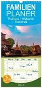 Familienplaner 2024 - Thailand - Welterbe Sukothai mit 5 Spalten (Wandkalender, 21 x 45 cm) CALVENDO