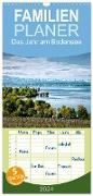 Familienplaner 2024 - Das Jahr am Bodensee mit 5 Spalten (Wandkalender, 21 x 45 cm) CALVENDO
