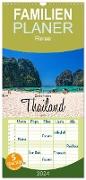 Familienplaner 2024 - Zauberhaftes Thailand mit 5 Spalten (Wandkalender, 21 x 45 cm) CALVENDO