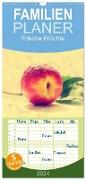 Familienplaner 2024 - Frische Früchte mit 5 Spalten (Wandkalender, 21 x 45 cm) CALVENDO