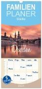 Familienplaner 2024 - Barockstadt Dresden mit 5 Spalten (Wandkalender, 21 x 45 cm) CALVENDO