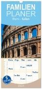 Familienplaner 2024 - Rom-Italien mit 5 Spalten (Wandkalender, 21 x 45 cm) CALVENDO