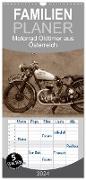 Familienplaner 2024 - Motorrad Oldtimer aus Österreich mit 5 Spalten (Wandkalender, 21 x 45 cm) CALVENDO