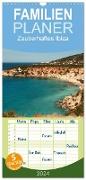 Familienplaner 2024 - Zauberhaftes Ibiza mit 5 Spalten (Wandkalender, 21 x 45 cm) CALVENDO