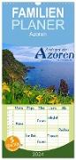 Familienplaner 2024 - Archipel der Azoren im Nordatlantik mit 5 Spalten (Wandkalender, 21 x 45 cm) CALVENDO