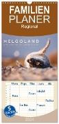 Familienplaner 2024 - Helgoland - Das Leben auf der Düne Helgolands mit 5 Spalten (Wandkalender, 21 x 45 cm) CALVENDO