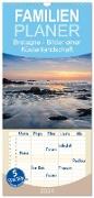 Familienplaner 2024 - Bretagne - Bilder einer Küstenlandschaft mit 5 Spalten (Wandkalender, 21 x 45 cm) CALVENDO