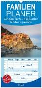 Familienplaner 2024 - Cinque Terre - die bunten Dörfer Liguriens mit 5 Spalten (Wandkalender, 21 x 45 cm) CALVENDO