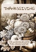 Thanksgiving - 105 Ausmalbilder für Erwachsene