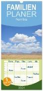 Familienplaner 2024 - Namibia mit 5 Spalten (Wandkalender, 21 x 45 cm) CALVENDO