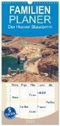Familienplaner 2024 - Der Hoover Staudamm mit 5 Spalten (Wandkalender, 21 x 45 cm) CALVENDO