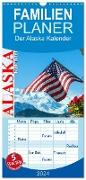 Familienplaner 2024 - Der Alaska Kalender mit 5 Spalten (Wandkalender, 21 x 45 cm) CALVENDO