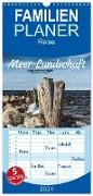 Familienplaner 2024 - Meer-Landschaft - 12 Monate Schleswig Holstein mit 5 Spalten (Wandkalender, 21 x 45 cm) CALVENDO