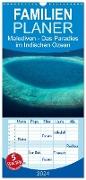 Familienplaner 2024 - Malediven ¿ Das Paradies im Indischen Ozean III mit 5 Spalten (Wandkalender, 21 x 45 cm) CALVENDO