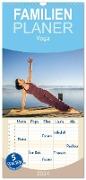 Familienplaner 2024 - Yoga mit 5 Spalten (Wandkalender, 21 x 45 cm) CALVENDO