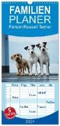 Familienplaner 2024 - Parson Russell Terrier mit 5 Spalten (Wandkalender, 21 x 45 cm) CALVENDO
