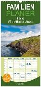 Familienplaner 2024 - Irland. Wild Atlantic Views. mit 5 Spalten (Wandkalender, 21 x 45 cm) CALVENDO