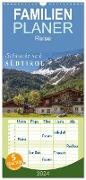 Familienplaner 2024 - Sehnsucht nach Südtirol mit 5 Spalten (Wandkalender, 21 x 45 cm) CALVENDO
