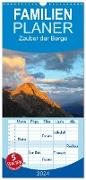 Familienplaner 2024 - Zauber der Berge mit 5 Spalten (Wandkalender, 21 x 45 cm) CALVENDO