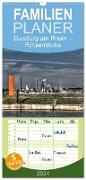 Familienplaner 2024 - Duisburg am Rhein - R(h)einblicke mit 5 Spalten (Wandkalender, 21 x 45 cm) CALVENDO