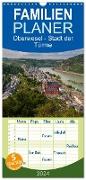 Familienplaner 2024 - Oberwesel - Stadt der Türme mit 5 Spalten (Wandkalender, 21 x 45 cm) CALVENDO
