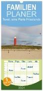 Familienplaner 2024 - Texel, eine Perle Frieslands mit 5 Spalten (Wandkalender, 21 x 45 cm) CALVENDO