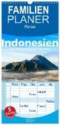 Familienplaner 2024 - Indonesien - Ein atemberaubender Inselstaat. mit 5 Spalten (Wandkalender, 21 x 45 cm) CALVENDO
