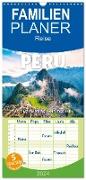 Familienplaner 2024 - Peru - Das einzigartige Land der Inkas. mit 5 Spalten (Wandkalender, 21 x 45 cm) CALVENDO