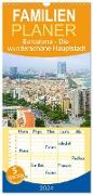 Familienplaner 2024 - Barcelona - Die wunderschöne Hauptstadt Kataloniens. mit 5 Spalten (Wandkalender, 21 x 45 cm) CALVENDO