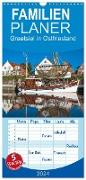 Familienplaner 2024 - Greetsiel in Ostfriesland mit 5 Spalten (Wandkalender, 21 x 45 cm) CALVENDO