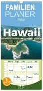 Familienplaner 2024 - Hawaii - Wunderschöne Einblicke in das Naturparadies. mit 5 Spalten (Wandkalender, 21 x 45 cm) CALVENDO