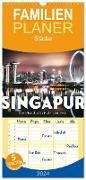 Familienplaner 2024 - Singapur - Die Stadt am Puls der Zeit. mit 5 Spalten (Wandkalender, 21 x 45 cm) CALVENDO